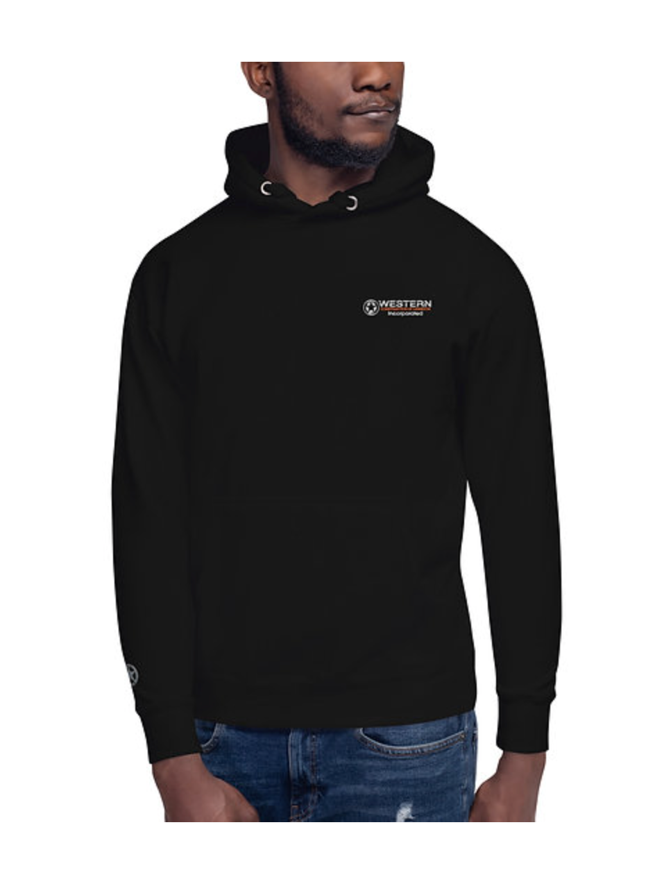 Western Construction Hoodie (Black)